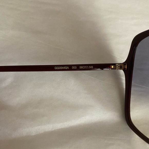 ❌Brand new ❌oversized 58mm Gucci sunglasses - Picture 12 of 16